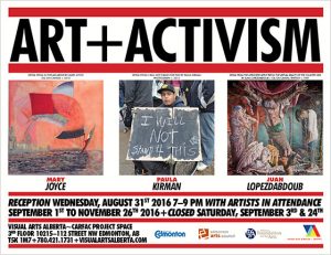 ART+ACTIVISM poster