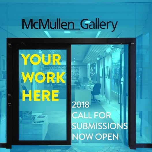 McMullen Gallery's Call for Submissions 2018