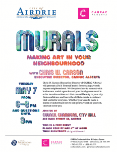 Murals : Making Art in Your Neighbourhood
