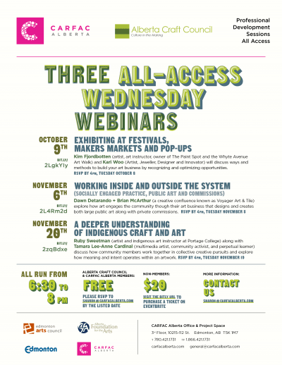 Three All–Access Webinars