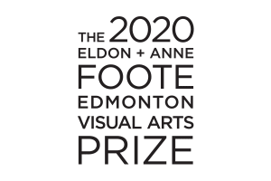 The 2020 Eldon + Anne Foote Edmonton Visual Arts Prize logo