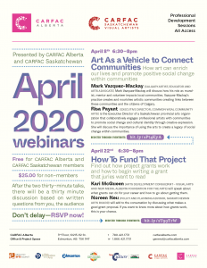 April 2020 Webinars