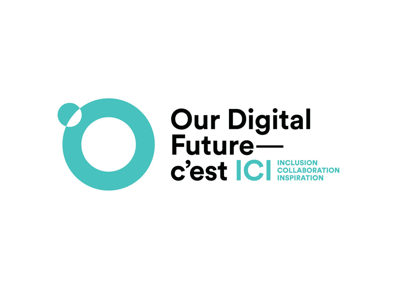 Our Digital Future – C’est ICI logo