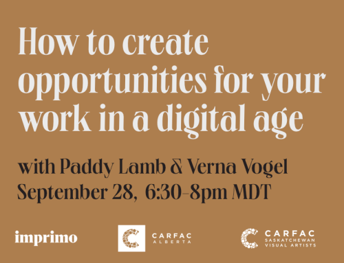 Webinar | How to Create Opportunities for Your Work in the Digital Age — September 28